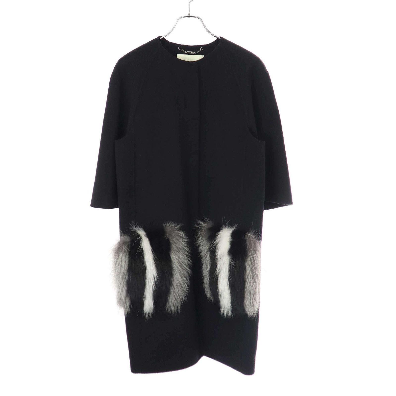 Fendi Poncho Cape Court 15Aw Ff7818 W1D 40