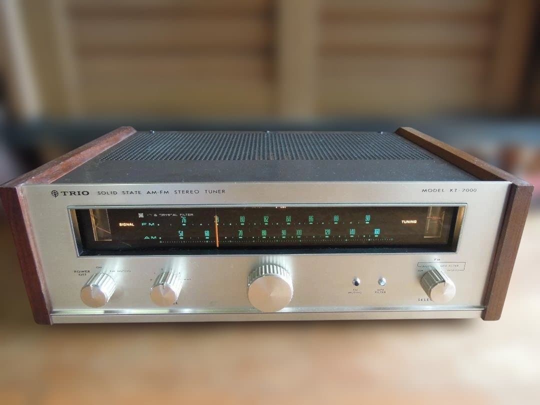 Radio Tuners Trio Am/Fm Stereo Tuner Kt-7000