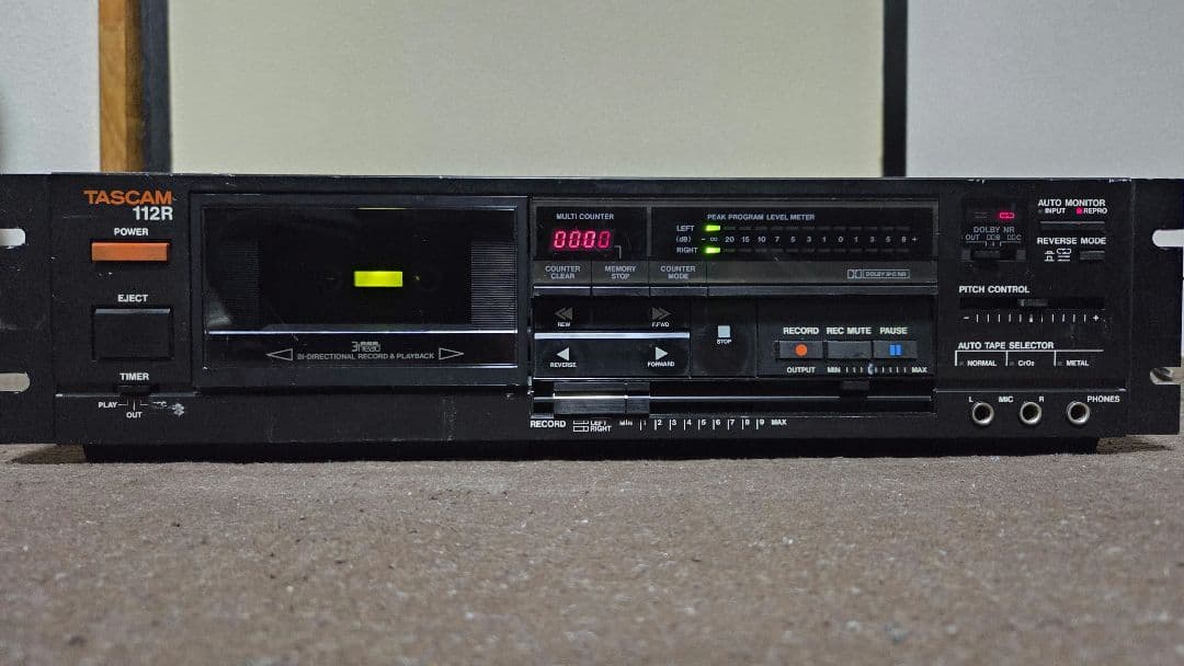 Tascam Cd Md Cassette Deck 112R