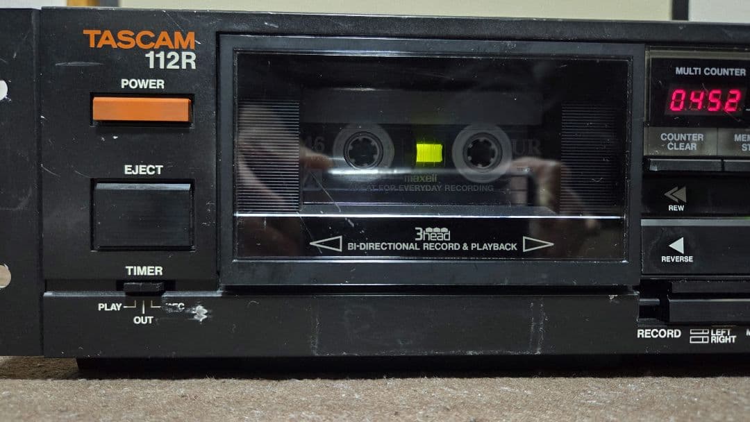 Tascam Cd Md Cassette Deck 112R