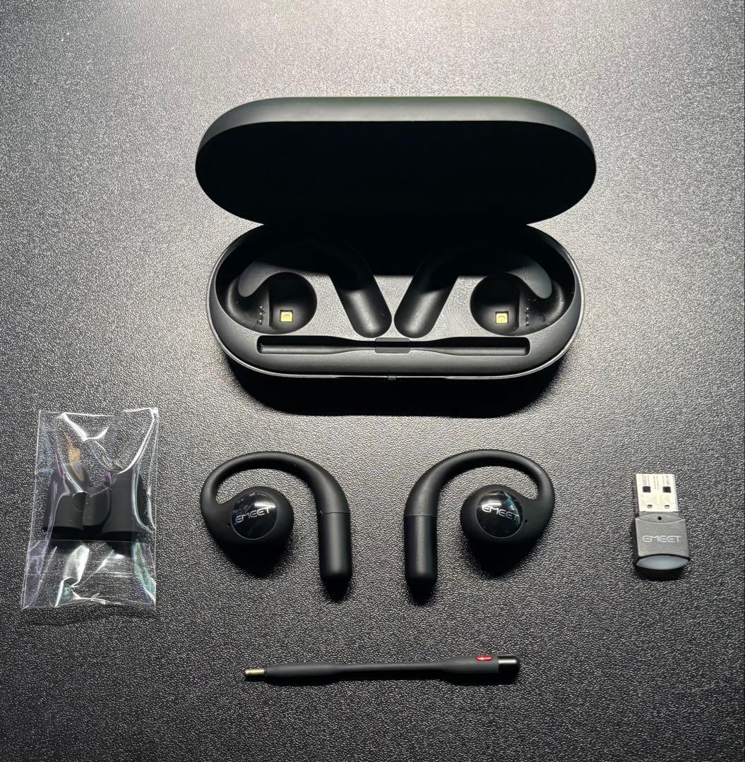 Emeet Wireless Earphones Airflow Usb