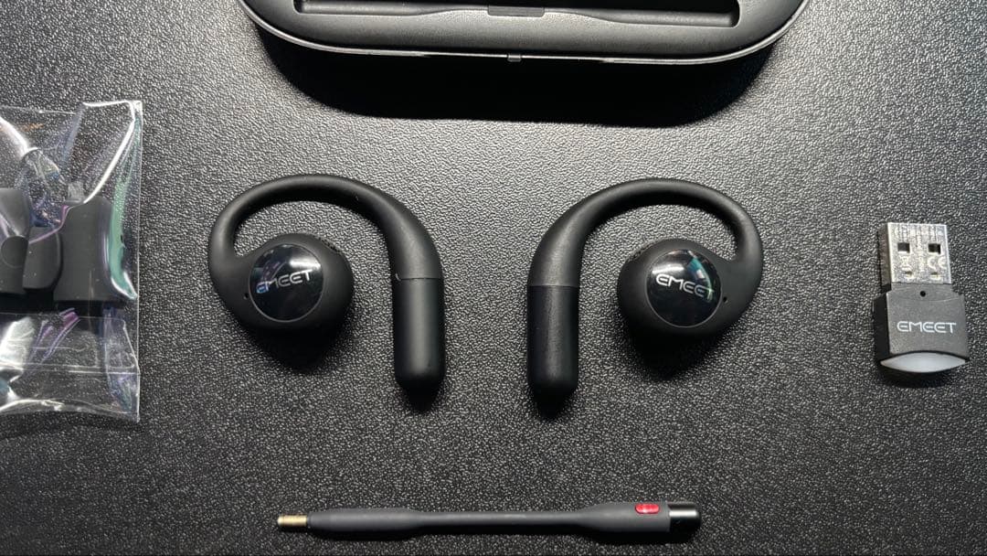 Emeet Wireless Earphones Airflow Usb