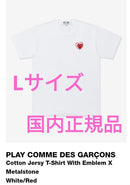 Play Comme Des Garcons T-Shirts L Gar Onst