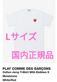 Play Comme Des Garcons T-Shirts L Gar Onst
