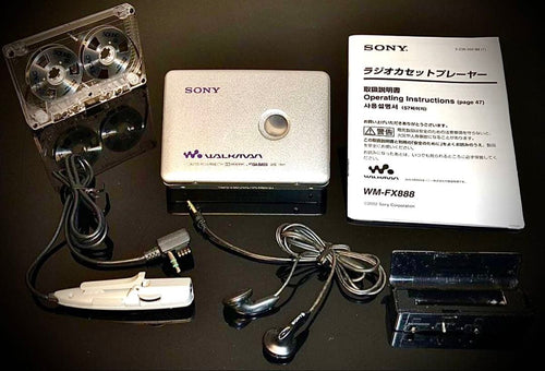 Sony Cassette Player Wm-Fx888
