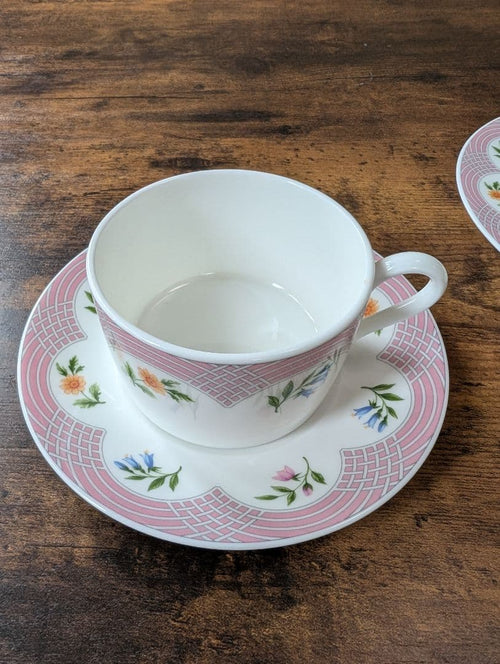 Tiffany Cups Saucers Co. Bouquet