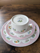 Tiffany Cups Saucers Co. Bouquet