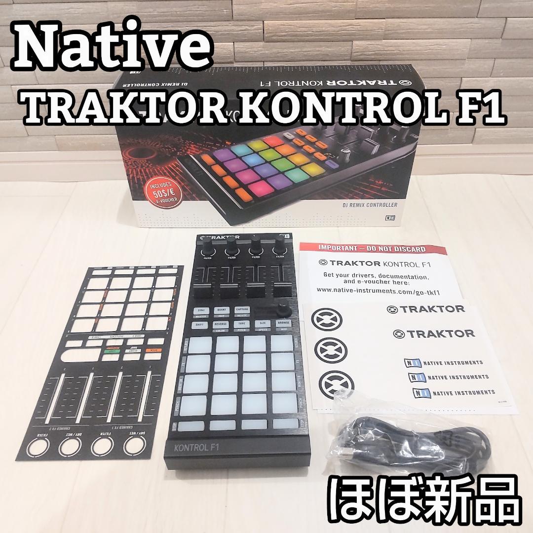 Dj Controller Native Traktor Kontrol F1