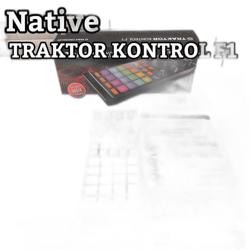 Dj Controller Native Traktor Kontrol F1