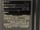 Sony Cd Md Cassette Deck Cfd-6