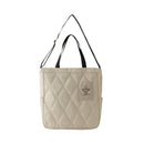No Brand Tote Bag 2Way Thr-318 Quilting Shoulder L Bgsd_ Fr