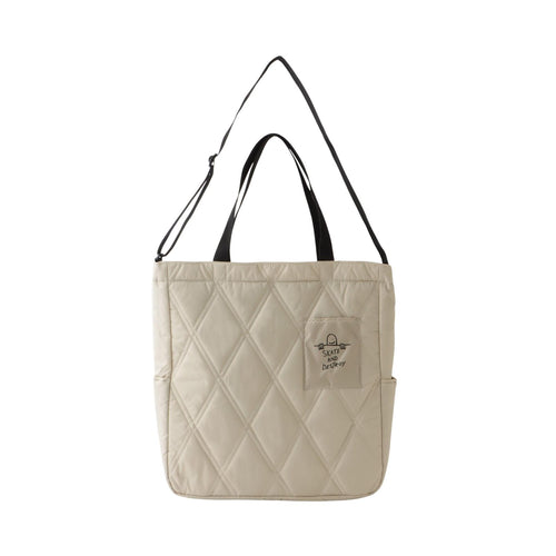 No Brand Tote Bag 2Way Thr-318 Quilting Shoulder L Bgsd_ Fr