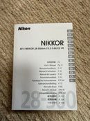 Nikon Zoom Lenses Af-S Nikkor 28-300Mm F/3.5-5.6G
