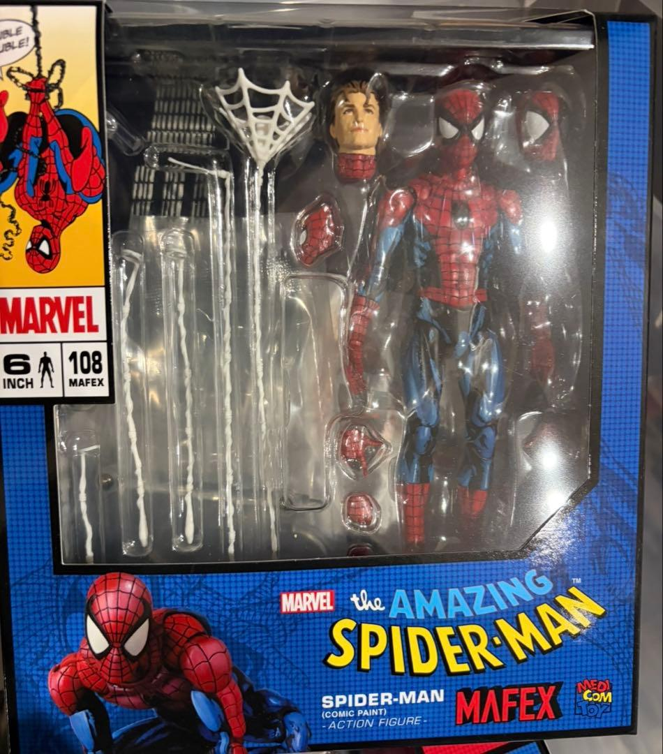 Medicom Toy American Comic Mafex No.108 Spider-Man Paint