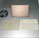 Bvlgari Long Wallets Denim Sapphire (Exterior) Tropical Turquoise (Interior)
