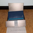 Bvlgari Long Wallets Denim Sapphire (Exterior) Tropical Turquoise (Interior)