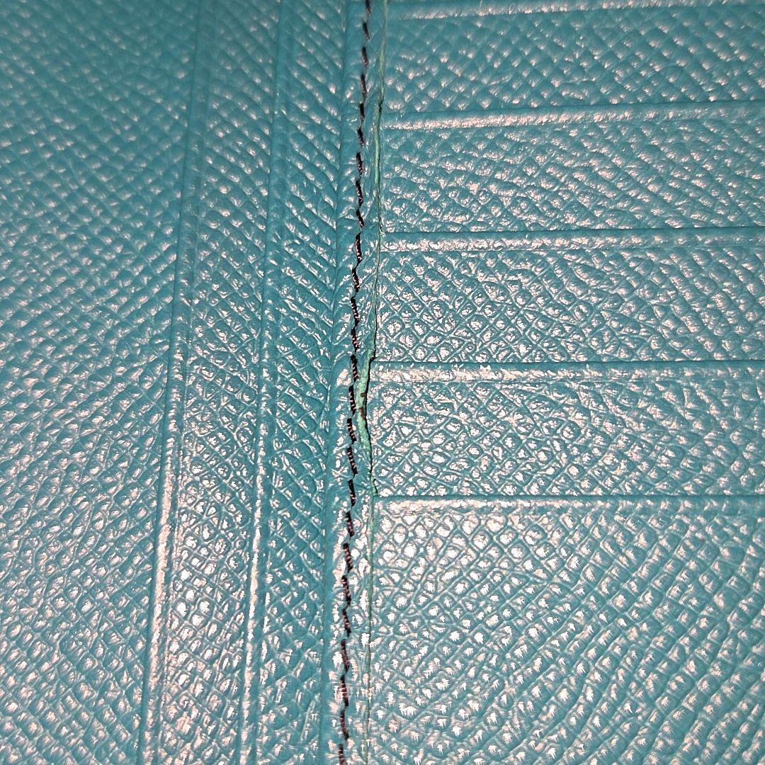 Bvlgari Long Wallets Denim Sapphire (Exterior) Tropical Turquoise (Interior)