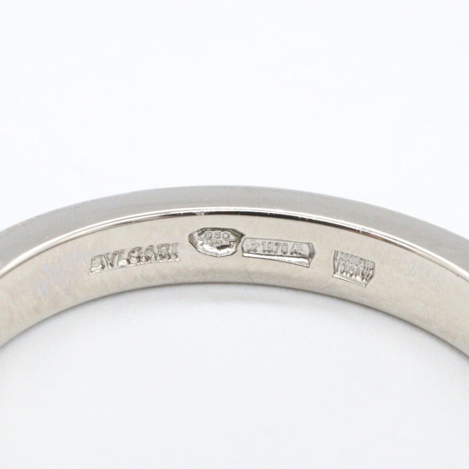 Bvlgari Ring Pt950 Used A