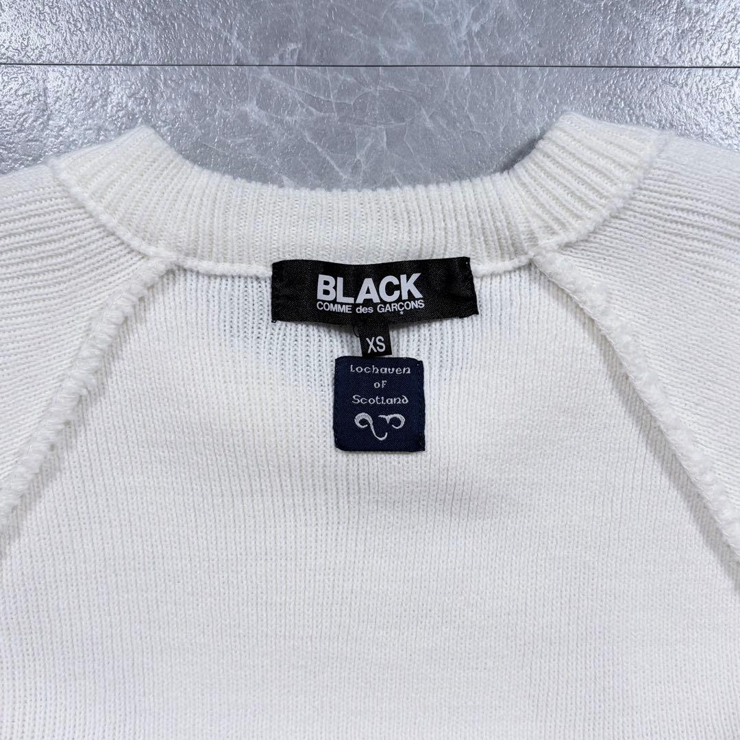 Black Comme Des Garcons Knitted Tops Sweaters Gar Ons 21Ss Sweater