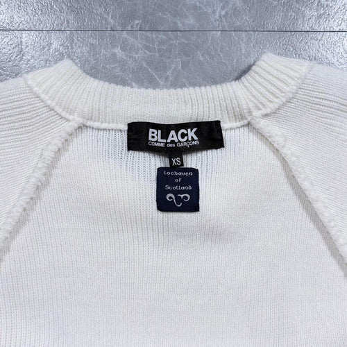 Black Comme Des Garcons Knitted Tops Sweaters Gar Ons 21Ss Sweater