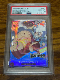 One Piece Card Game Onepiececard Psa10 D P-041 Emotion
