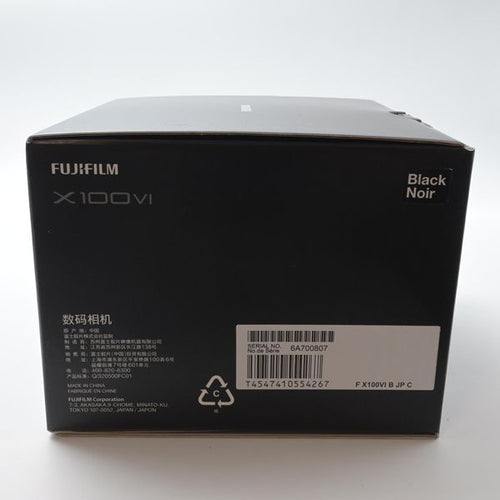 Fujifilm Compact Digital Camera X100 -B Jp