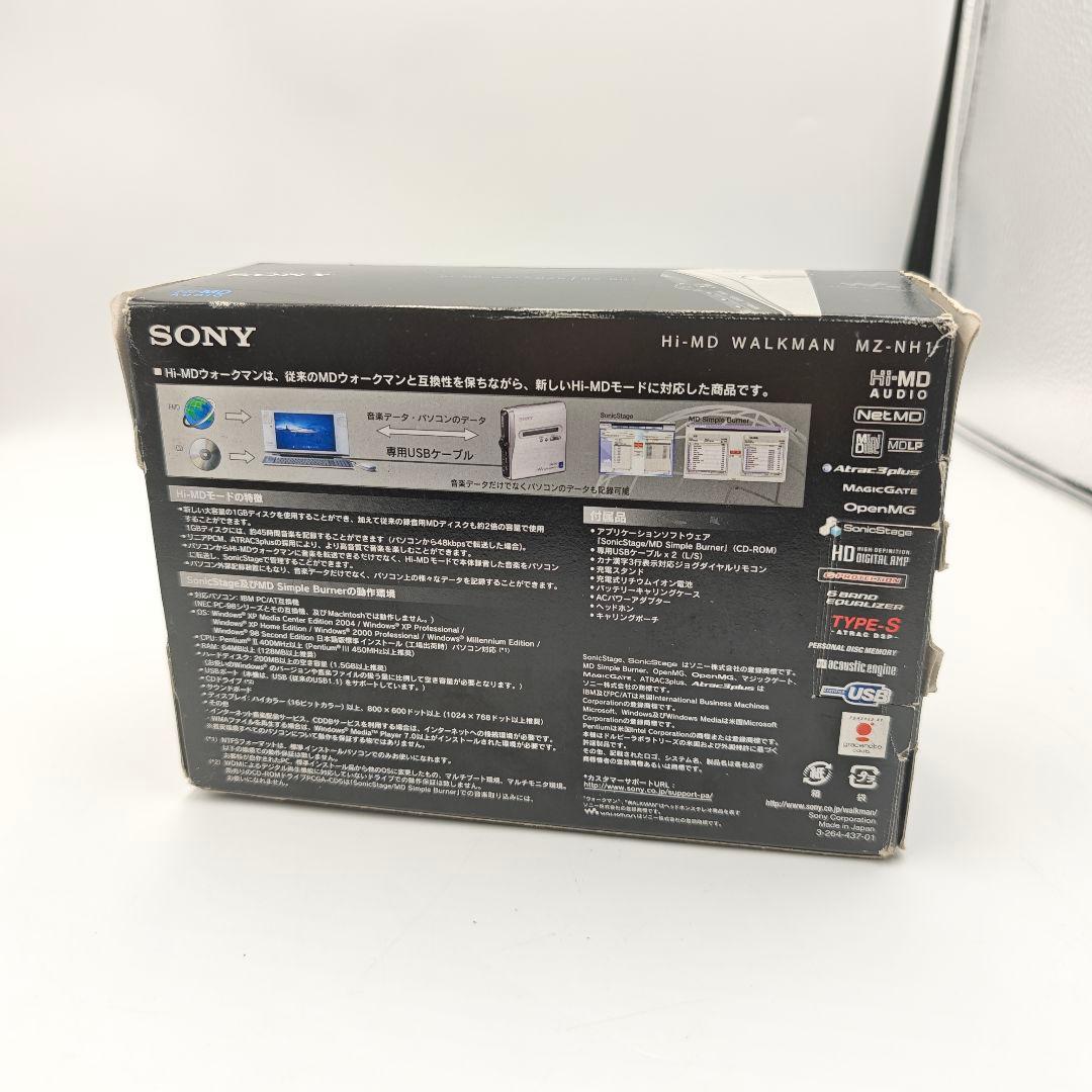 Sony Portable Md Players Hi-Md Mz-Nh1