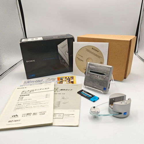 Sony Portable Md Players Hi-Md Mz-Nh1