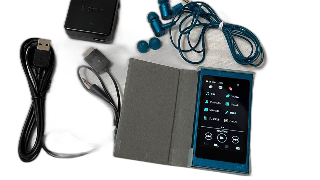 Sony Digital Audio Player Walkman A Green