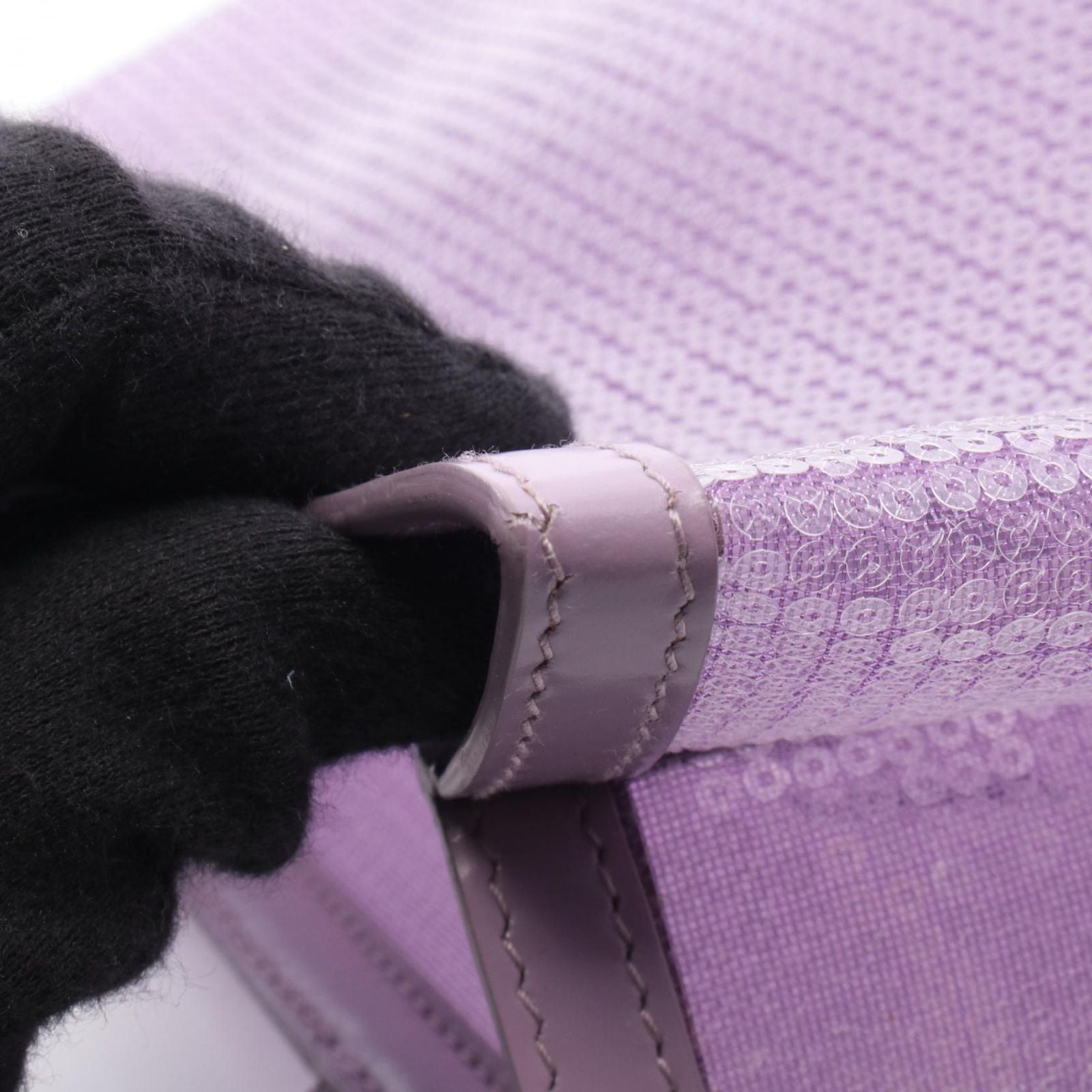 Prada Tote Bag Rete Paillettes