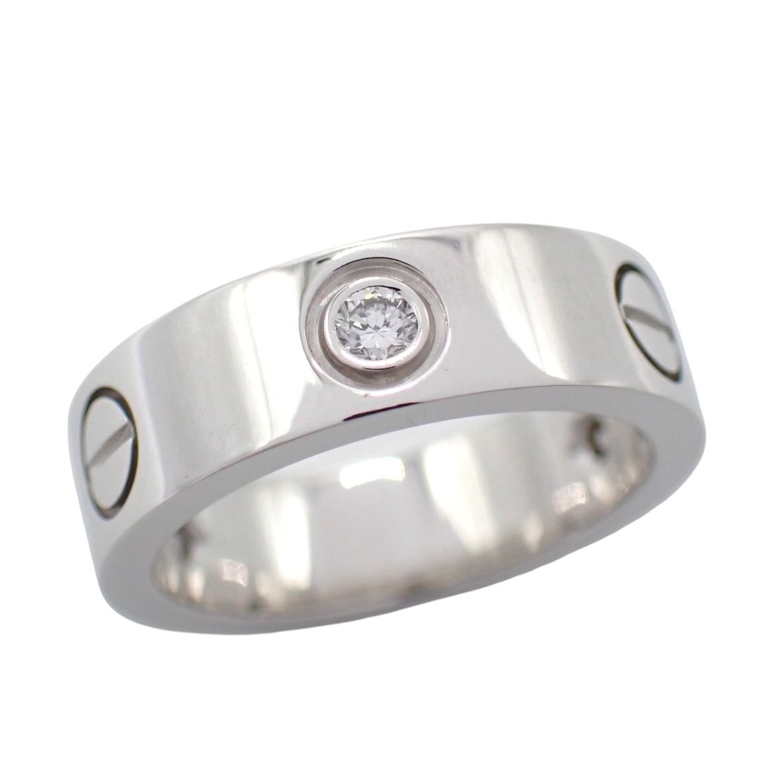 Cartier Ring 51 3P 750 K18 Wg 4958