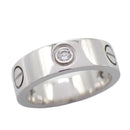 Cartier Ring 51 3P 750 K18 Wg 4958