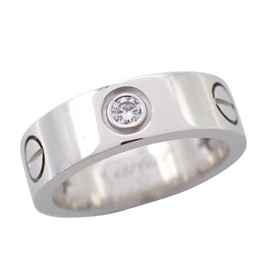 Cartier Ring 51 3P 750 K18 Wg 4958