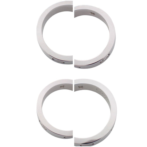 Cartier Ring 51 3P 750 K18 Wg 4958