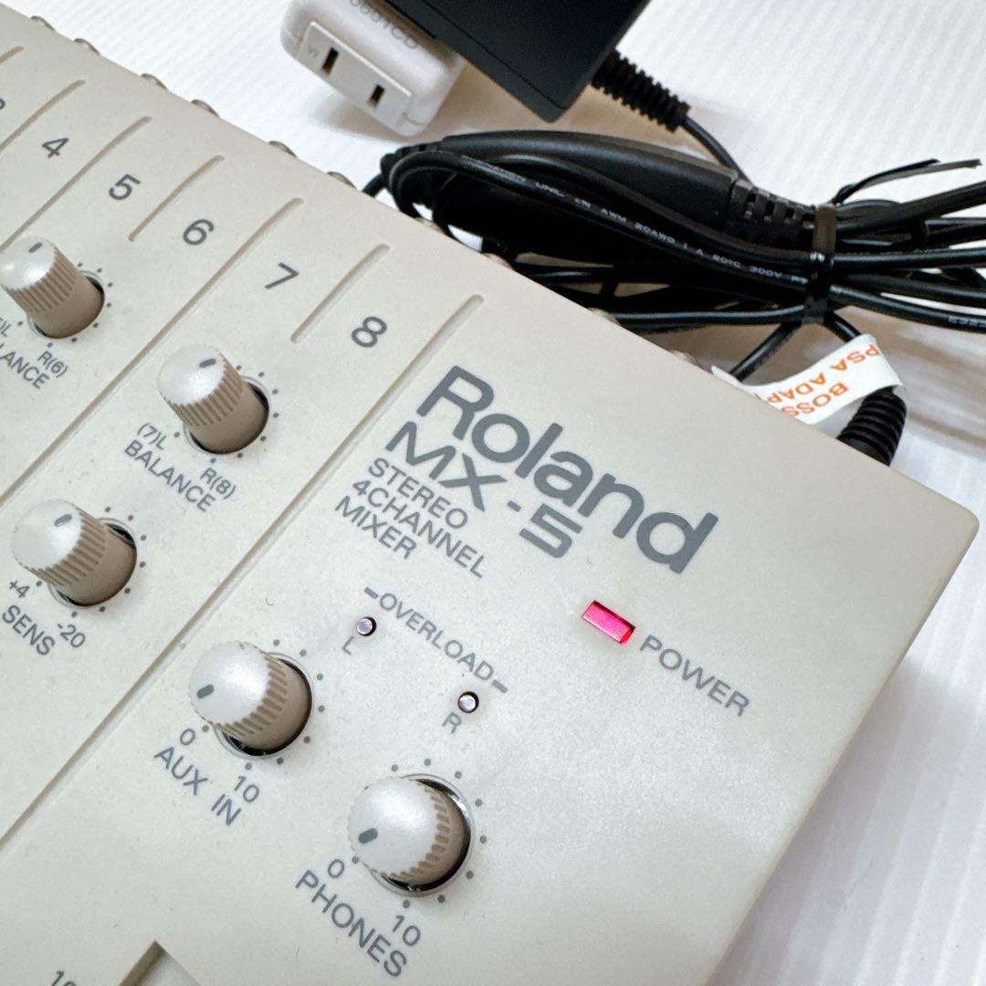 Analog Mixer Roland Mx-5 4Ch