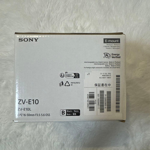 Sony Mirrorless Interchangeable Lens Cameras Zv-E10