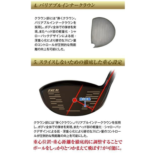 Works Golf Driver Max1.7 Attas