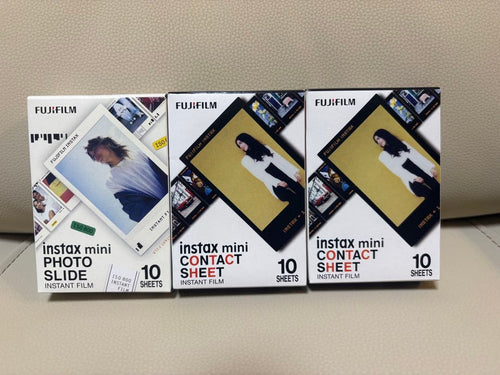 Instant Film Instax Mini Photo Slide Contact Sheet