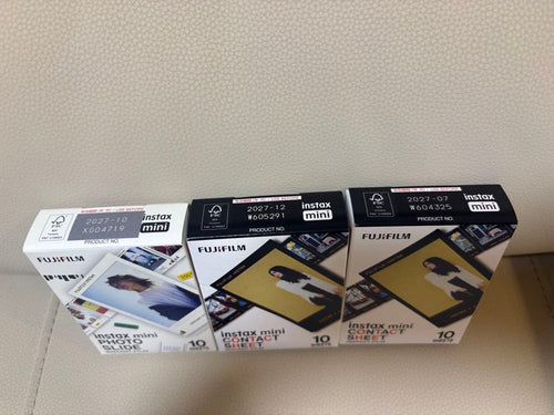 Instant Film Instax Mini Photo Slide Contact Sheet