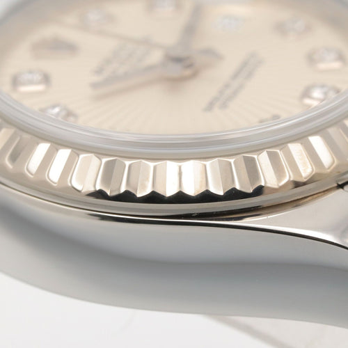 Rolex Others 10P 179174G Sil/ /Np K18Wg