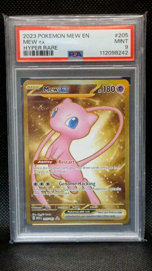 Pok Mon Trading Card Game Psa 9 Mew Ex Hr En 205/165]