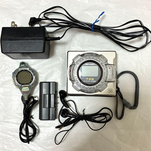 Sharp Portable Md Players Md-Ms722-S