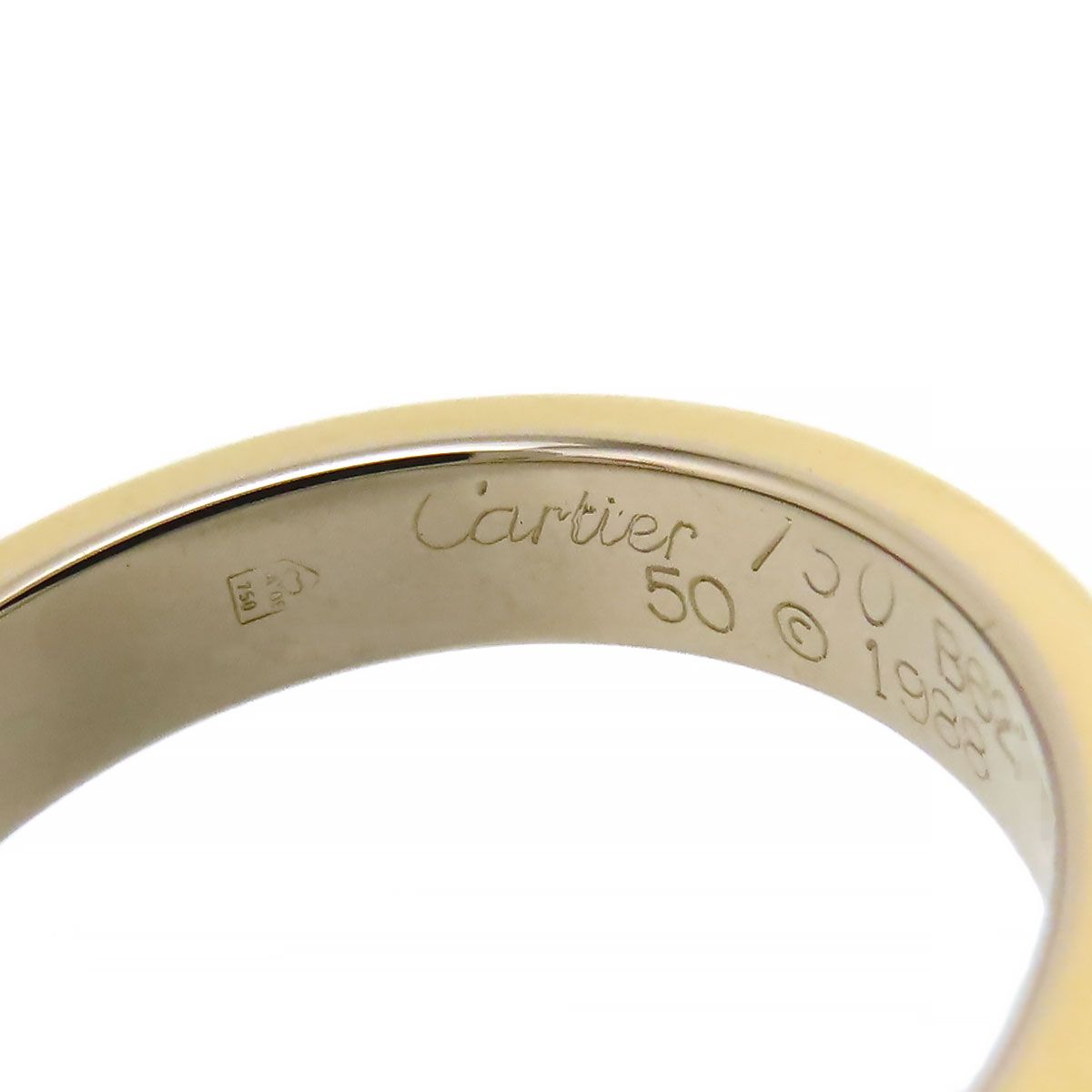 Cartier Ring #50 750 (K18Wg K18Yg K18Pg)