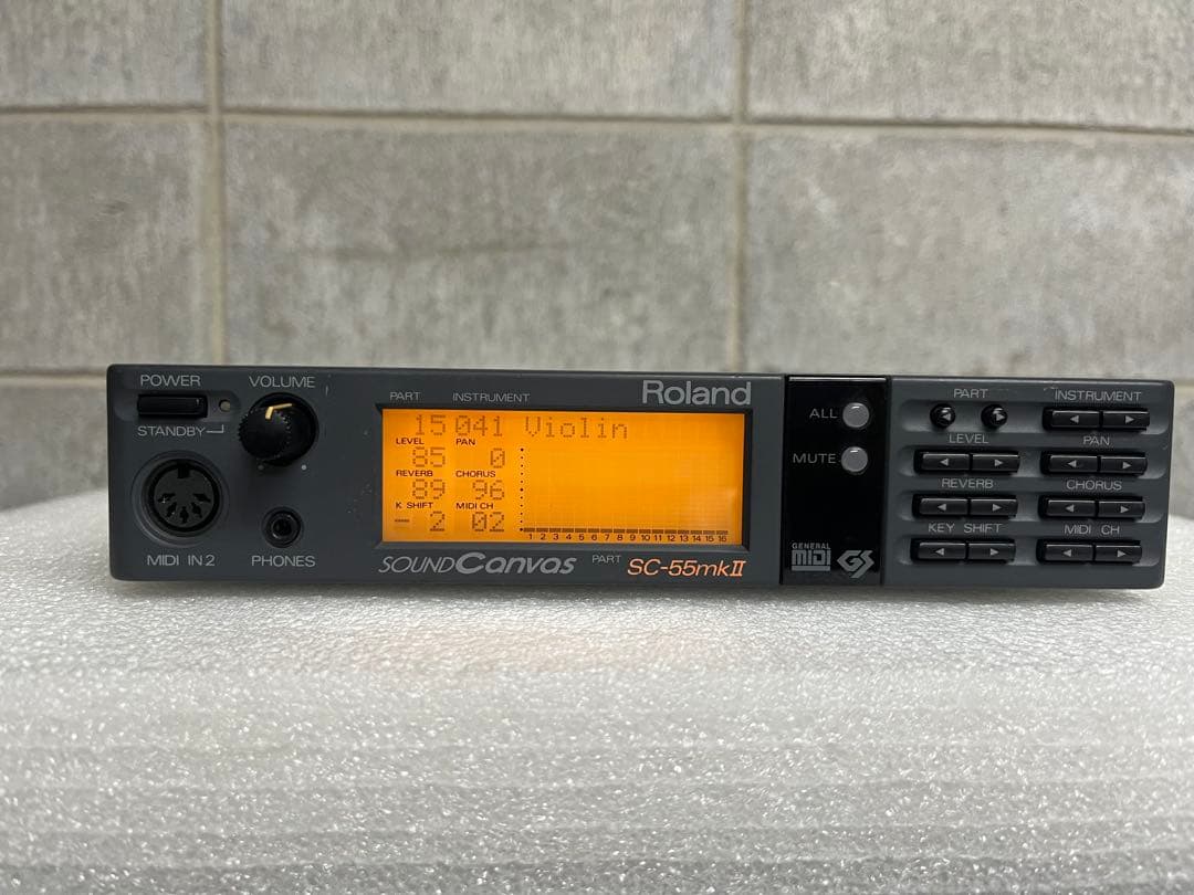 Roland Hardware Sound Source Sc-55Mkii Midi