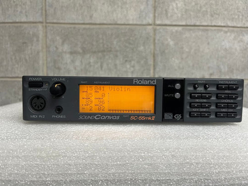 Roland Hardware Sound Source Sc-55Mkii Midi