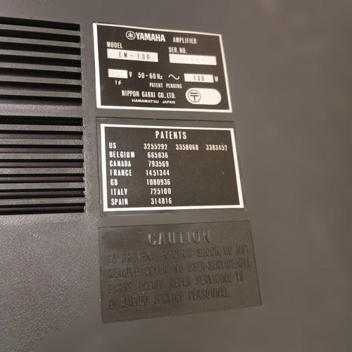 Yamaha Rhythm Machine Em-130