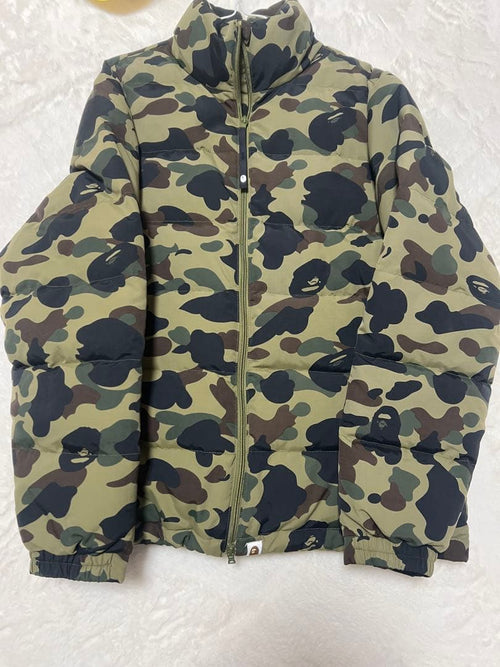 A Bathing Ape Down Jackets Camo
