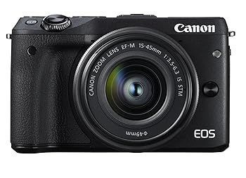 Digital Slr )Canon Eos M3 Ef-M15-45Mm F3.5-6.3 Is Stm Eosm3Bk-1545Isstmlk