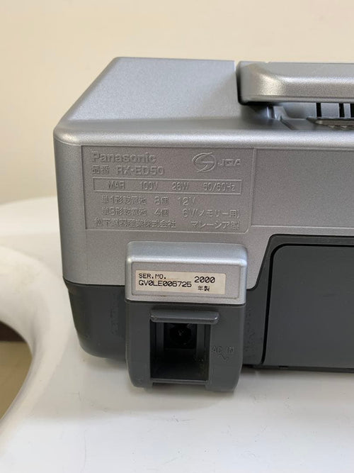 Panasonic Cd, Md Cassette Decks Rx-Ed50