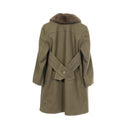 Fendi Peacort Wool Coat Used A